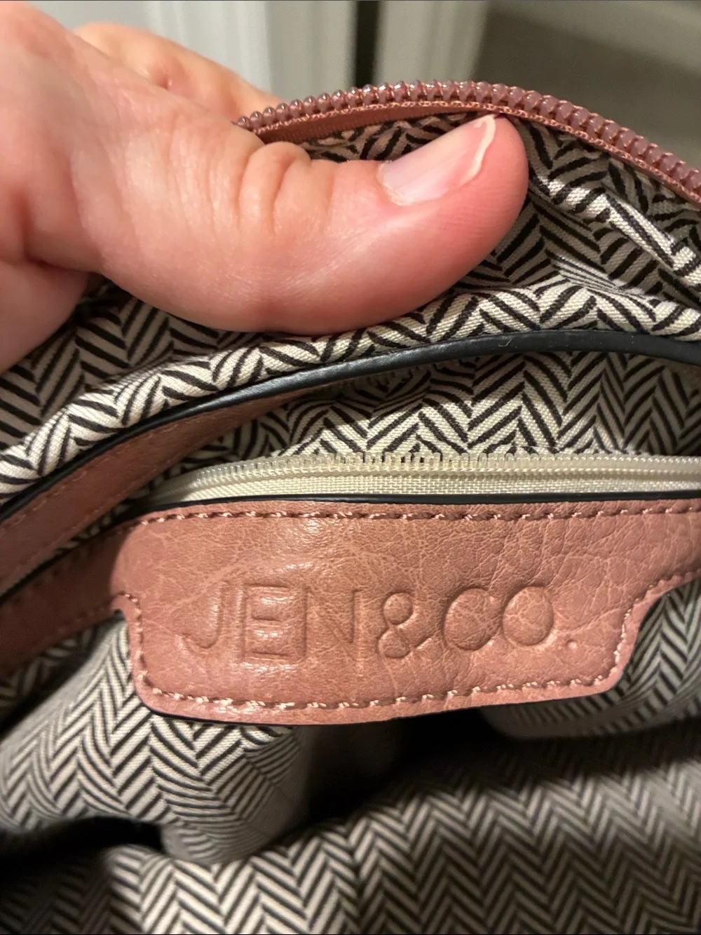 2-in-1 Everyday Leather-Feel Hobo Shoulder & Crossbody Bags in Rose